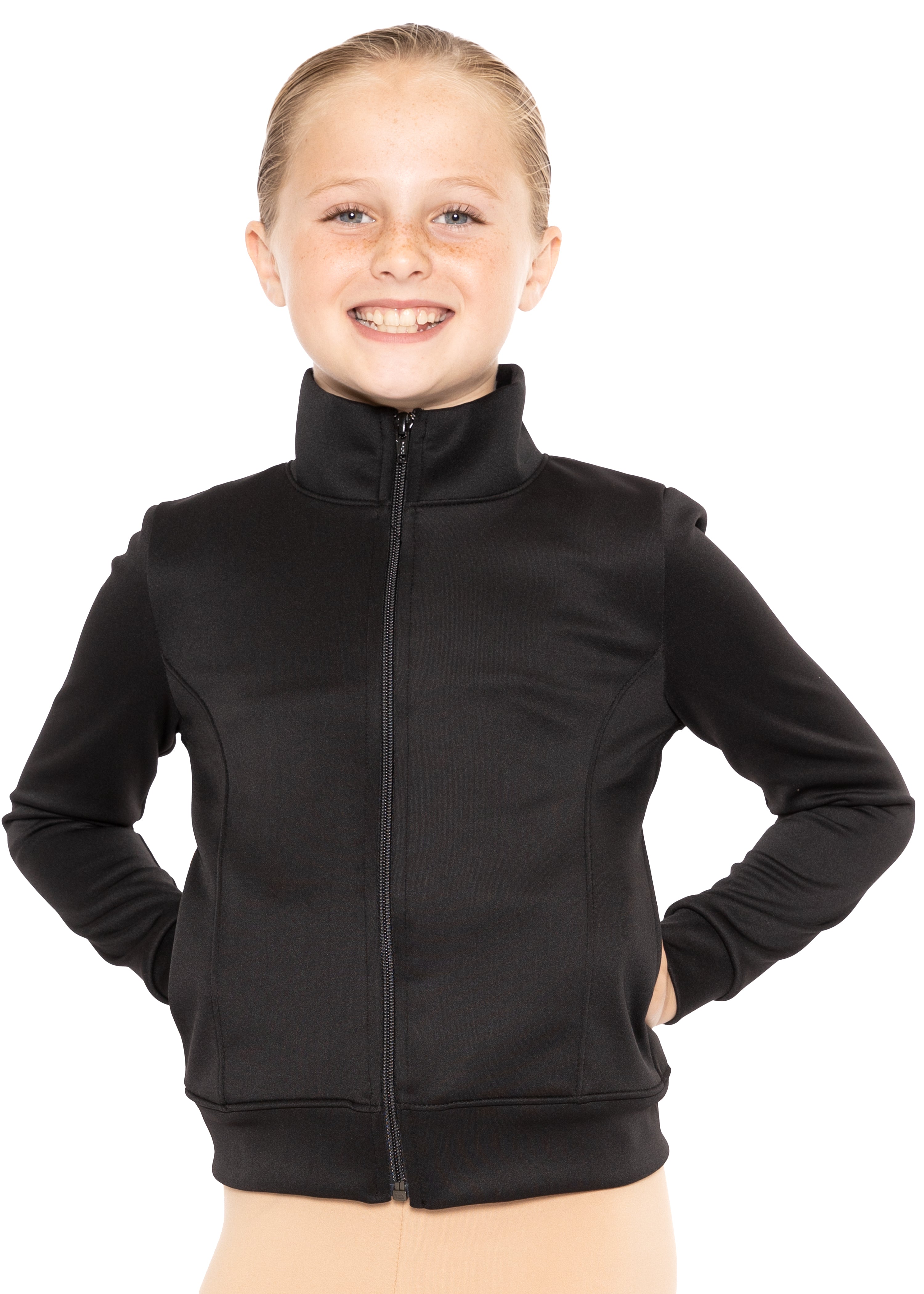 Girl's Dance Cheer Cotton Warm Up Jacket
