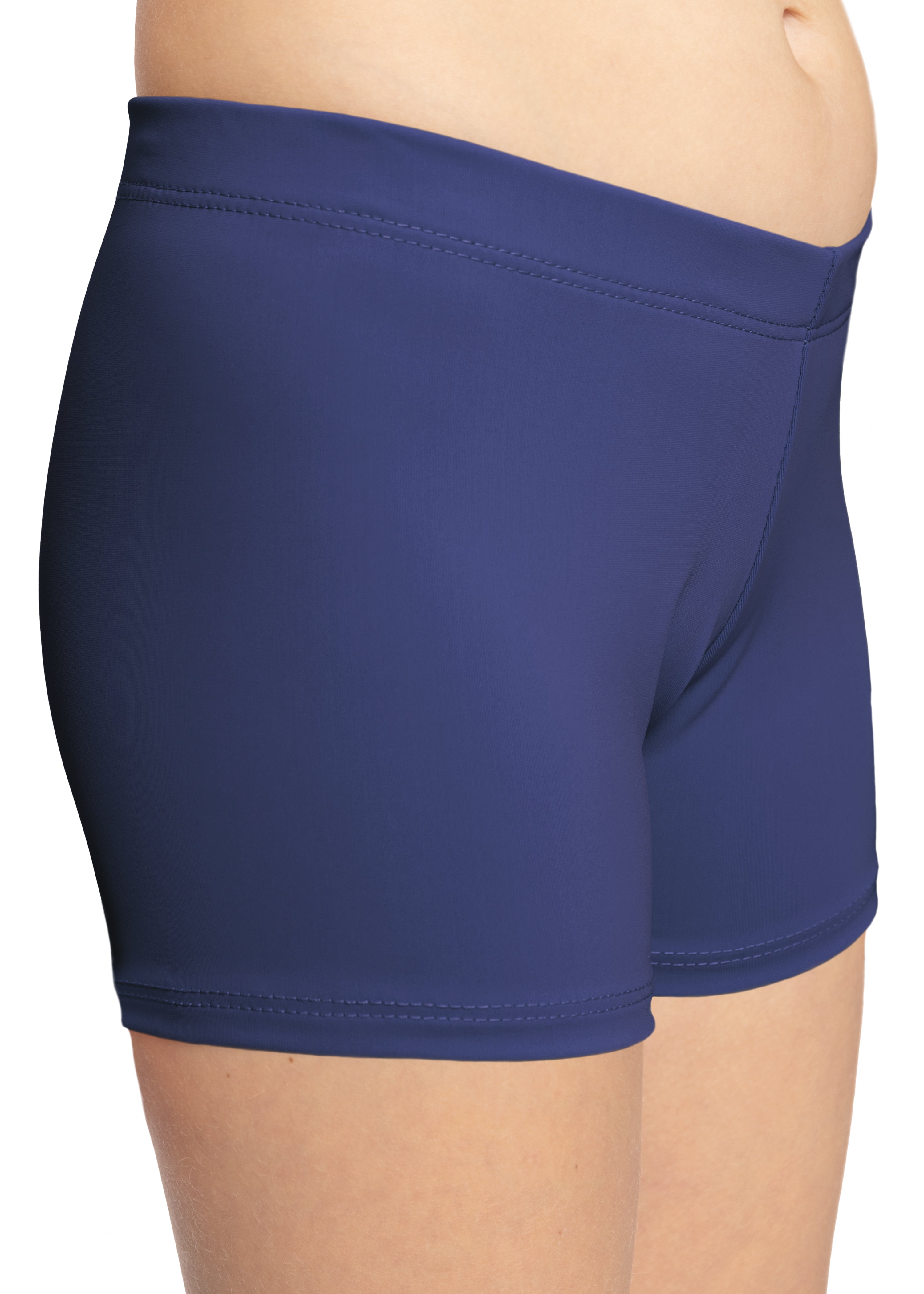 Girl's Nylon Spandex Stretch Booty Shorts