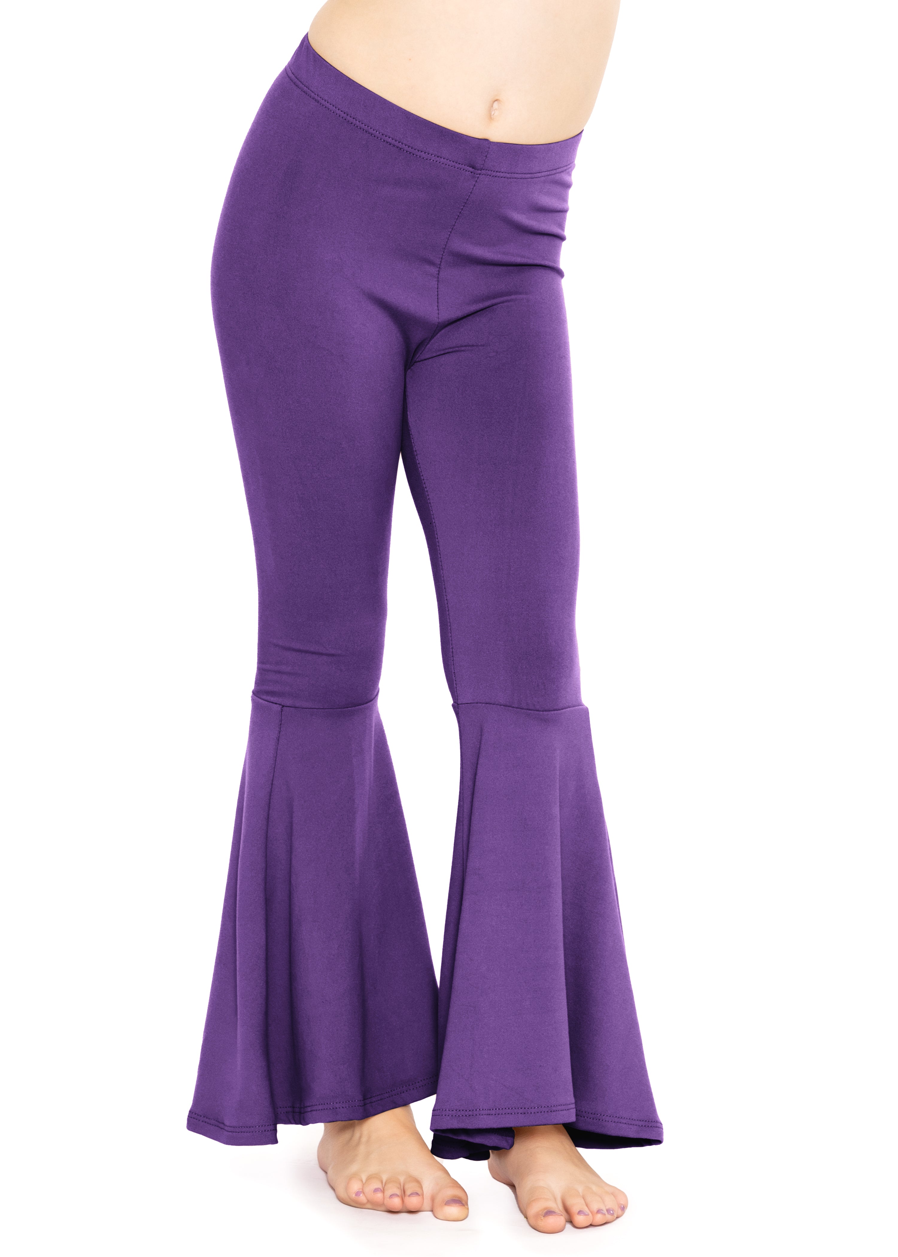 Girl's Stretch Bell Bottoms Flare Pants More Colors