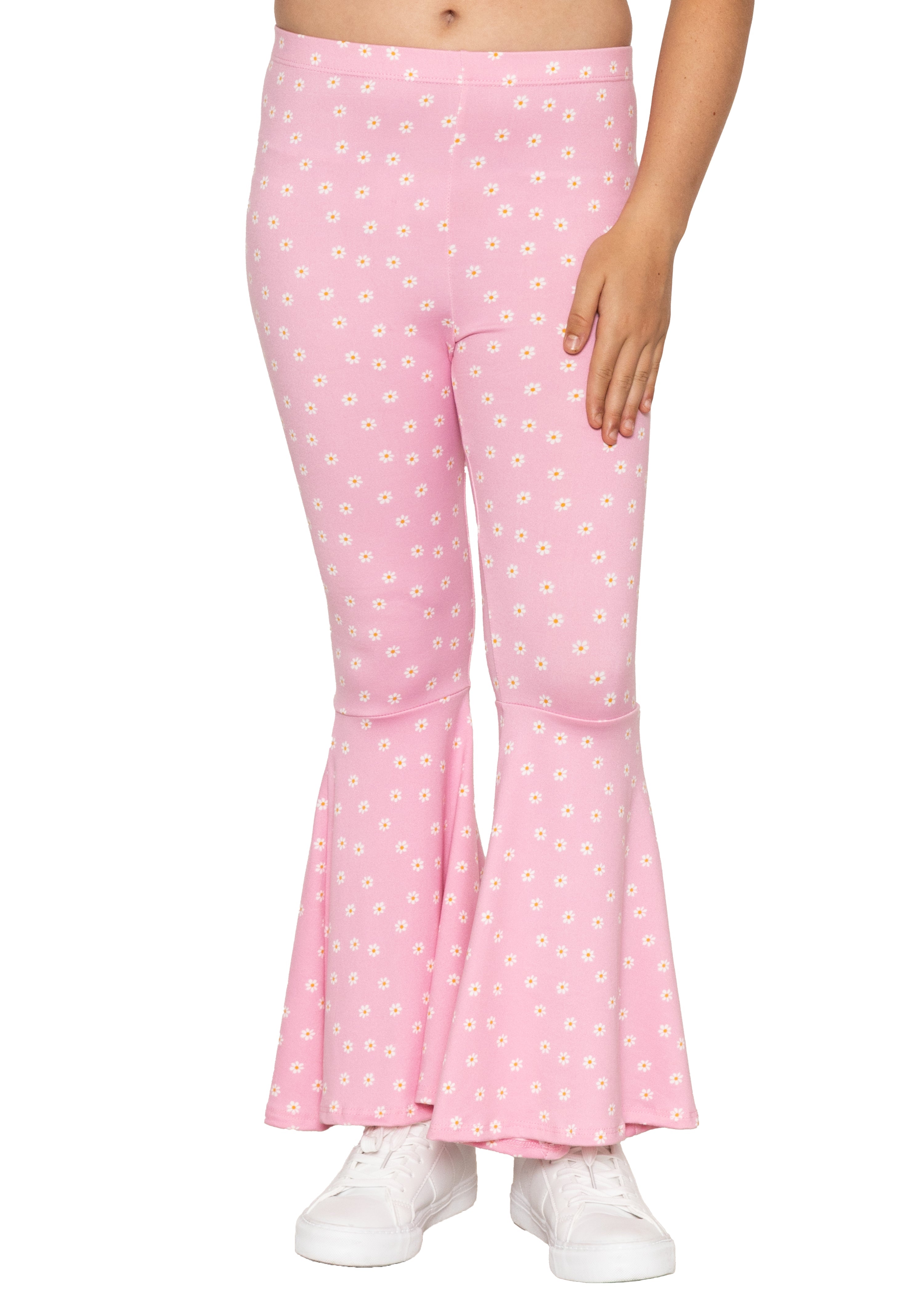 Girl's Stretch Bell Bottoms Flare Pants More Colors