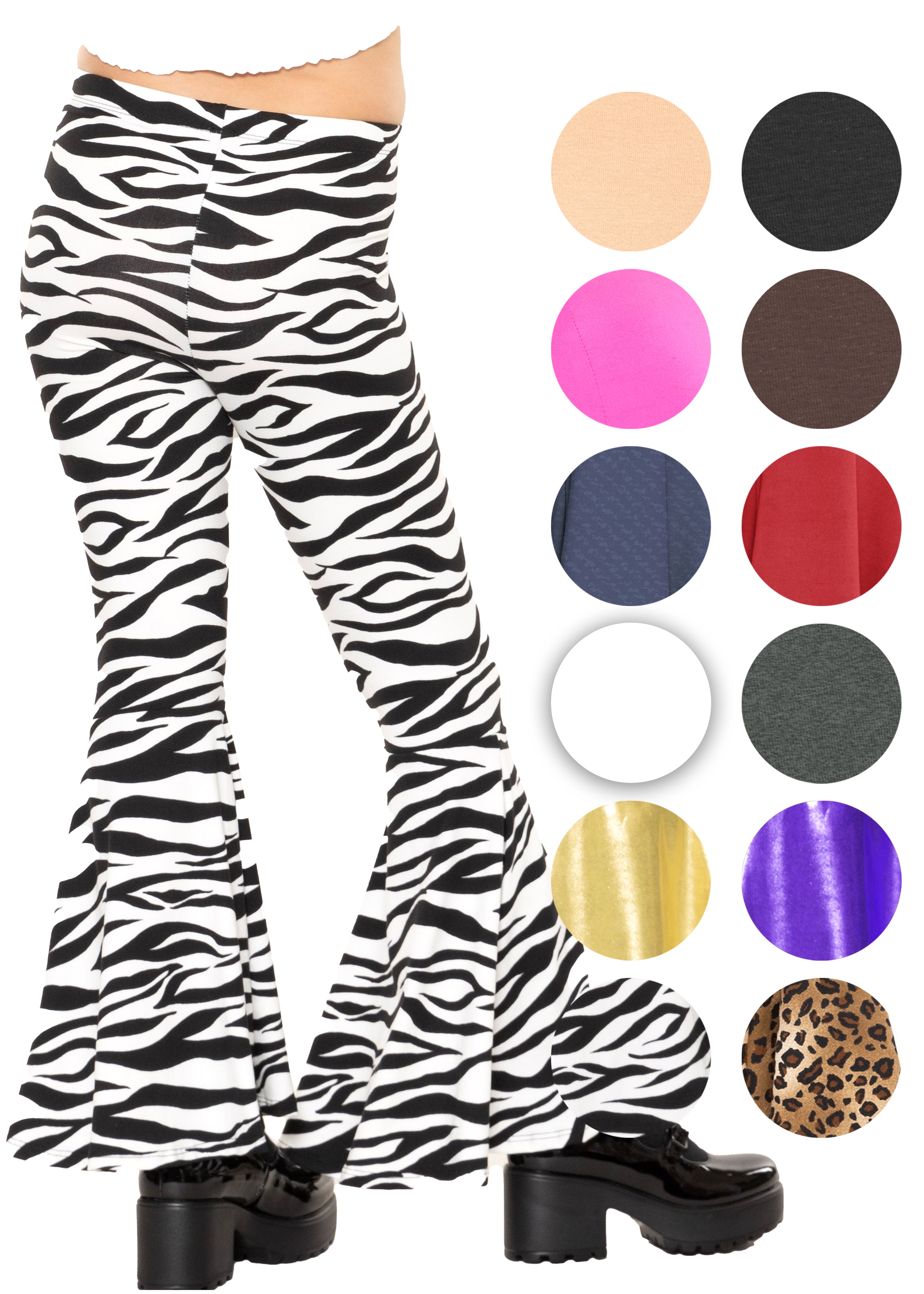 Girl's Stretch Bell Bottoms Flare Pants Even More Colors