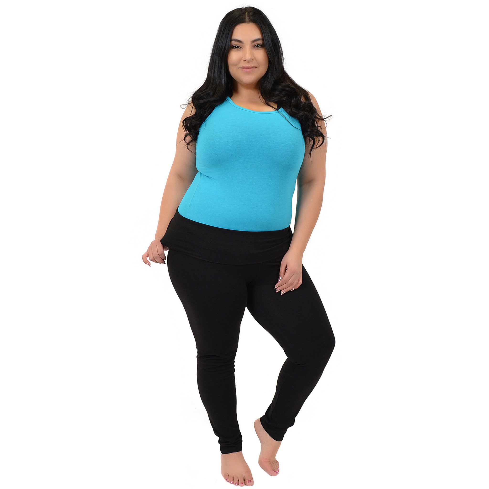 Teamwear Foldover Feelin Flexible Leggings