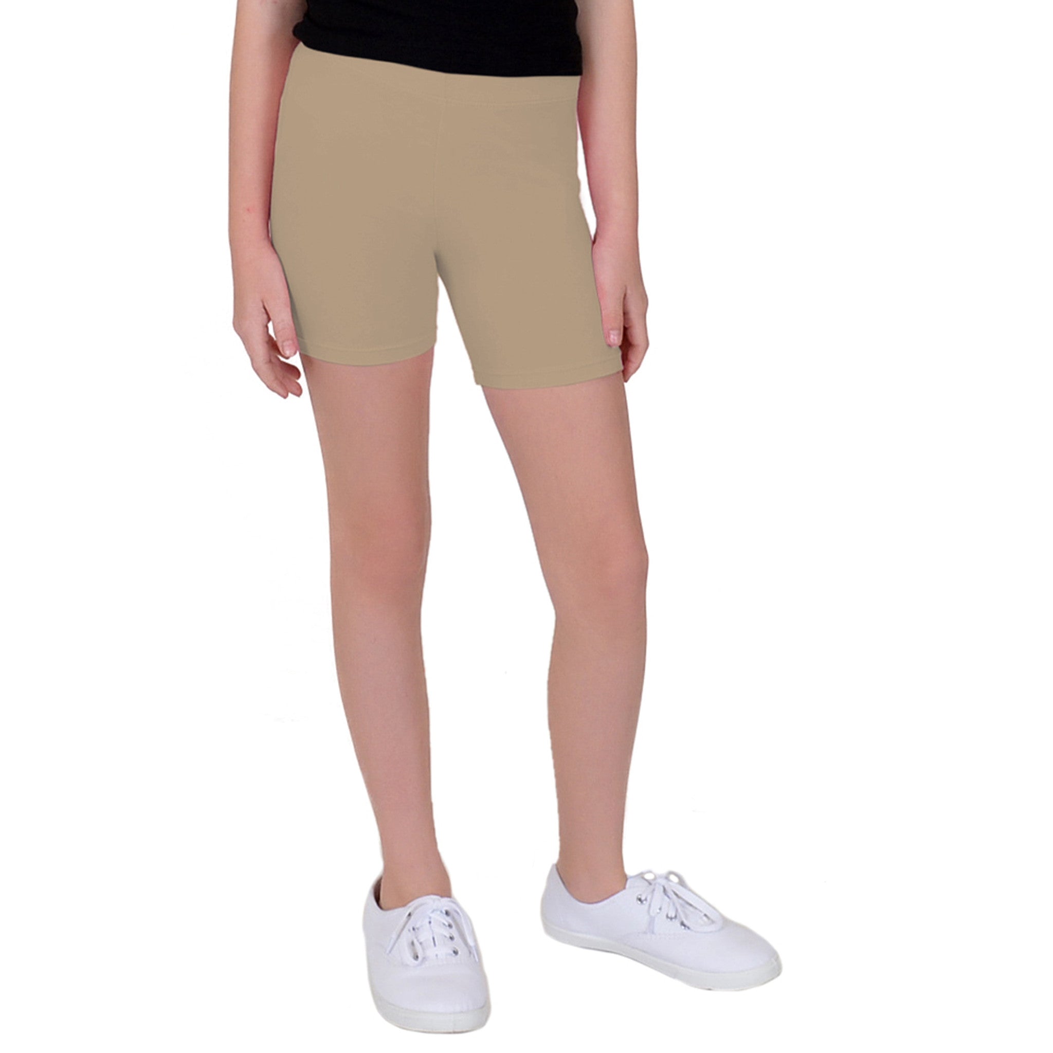 Teamwear Cotton Biker Shorts 1