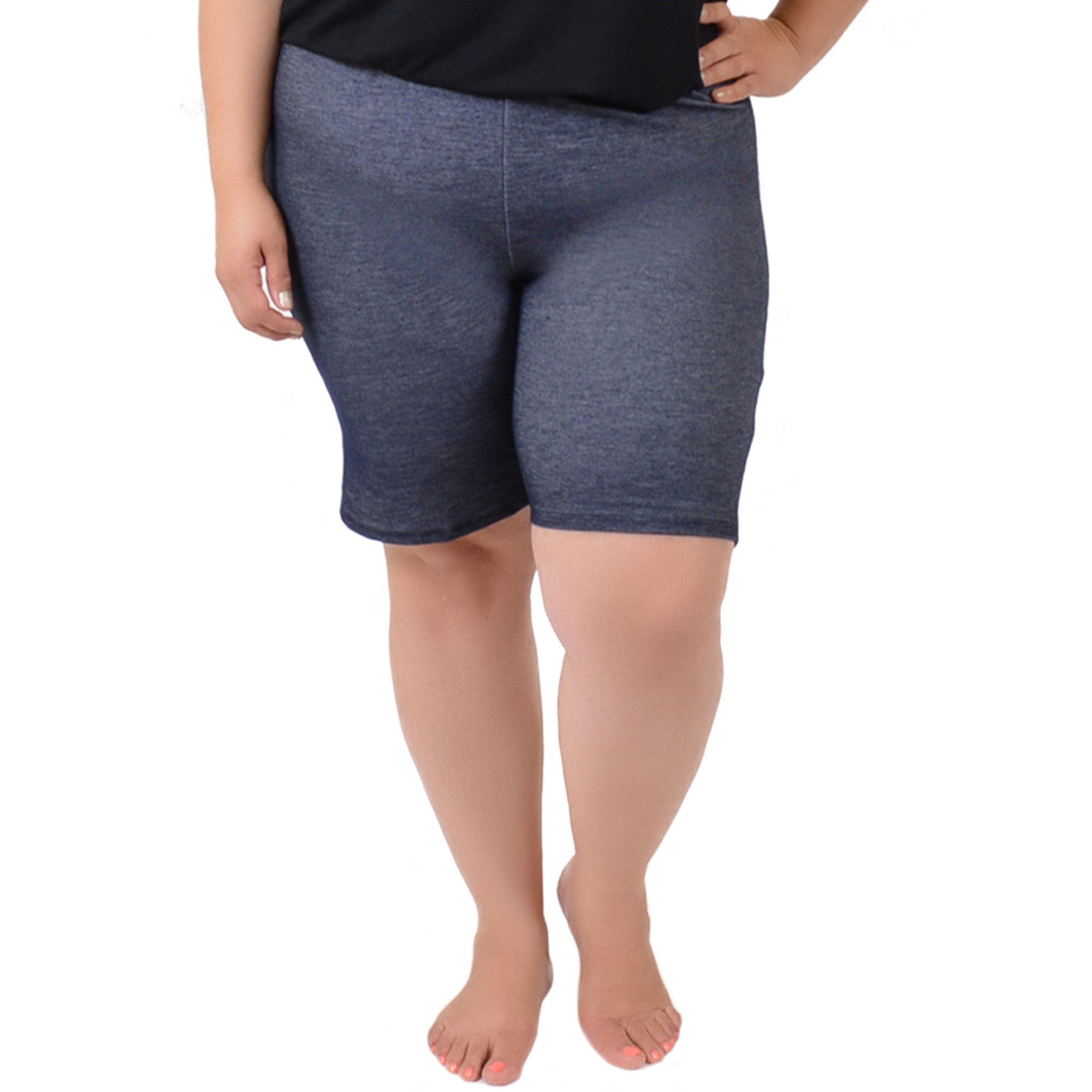 Teamwear Cotton Biker Shorts 1