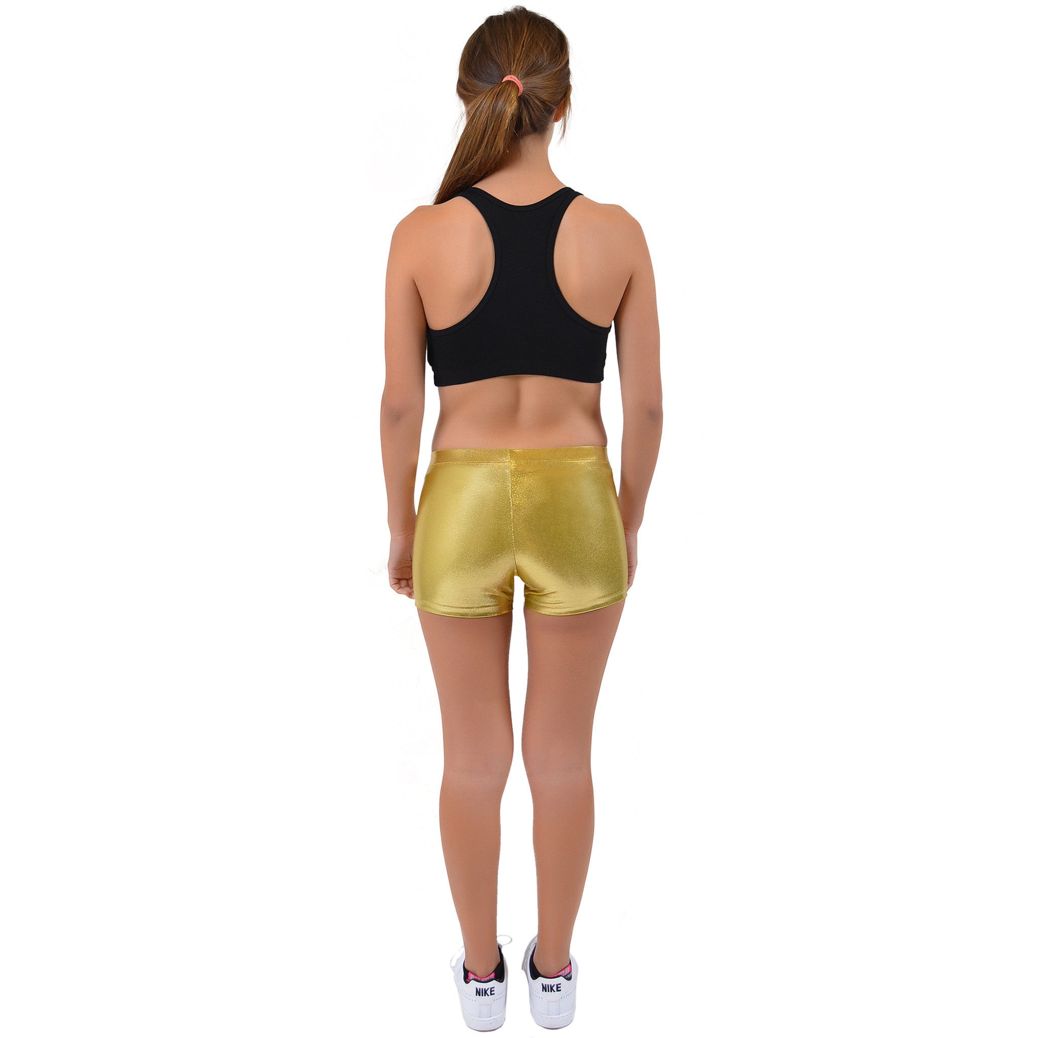 Teamwear Mystique Metallic Booty Shorts