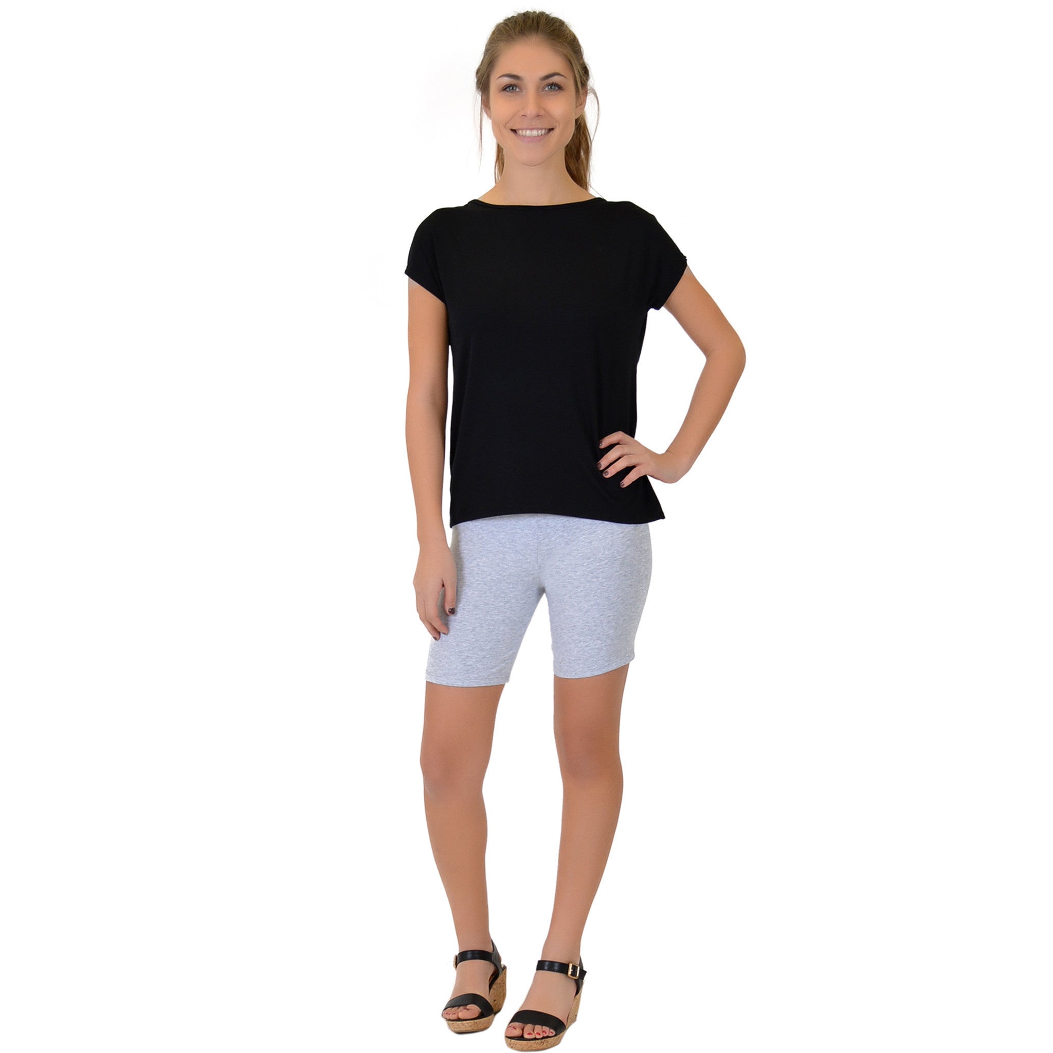 Teamwear Cotton Biker Shorts 2