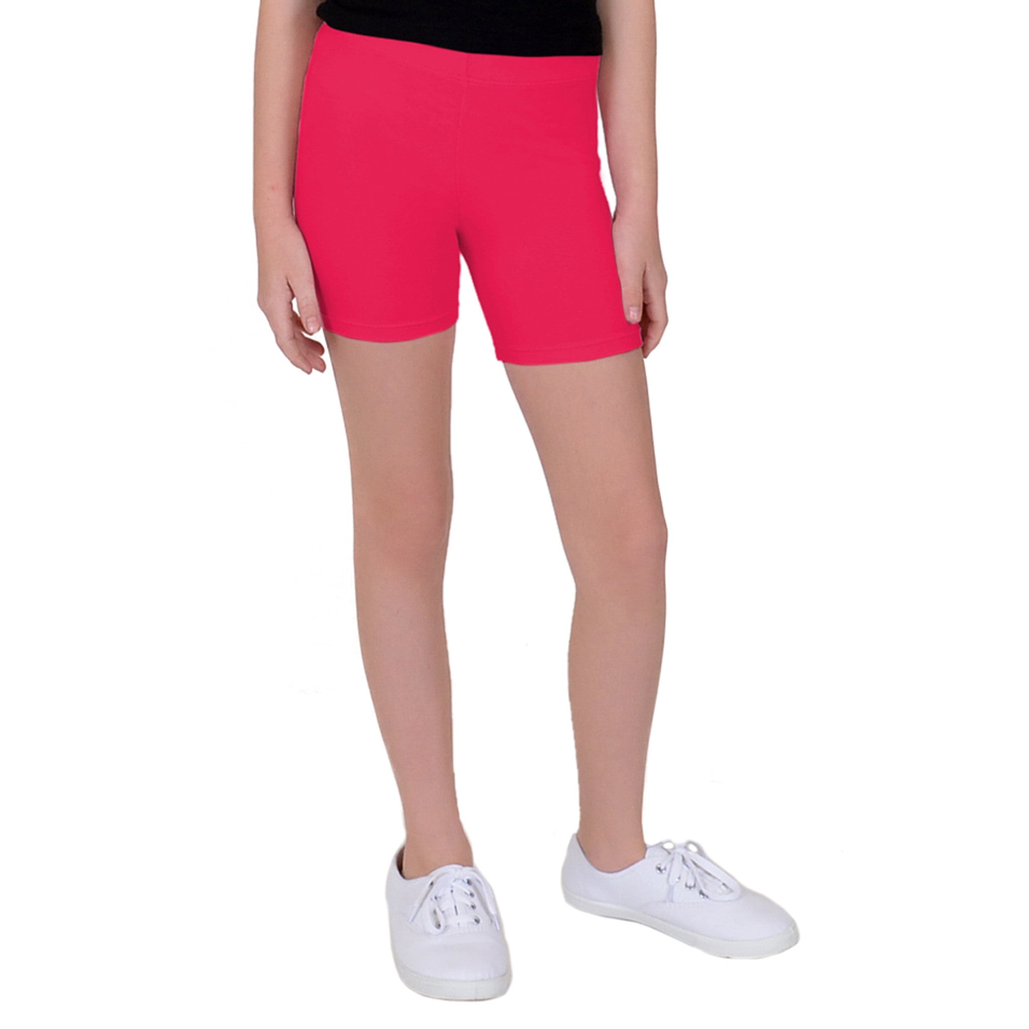 Teamwear Cotton Biker Shorts 1