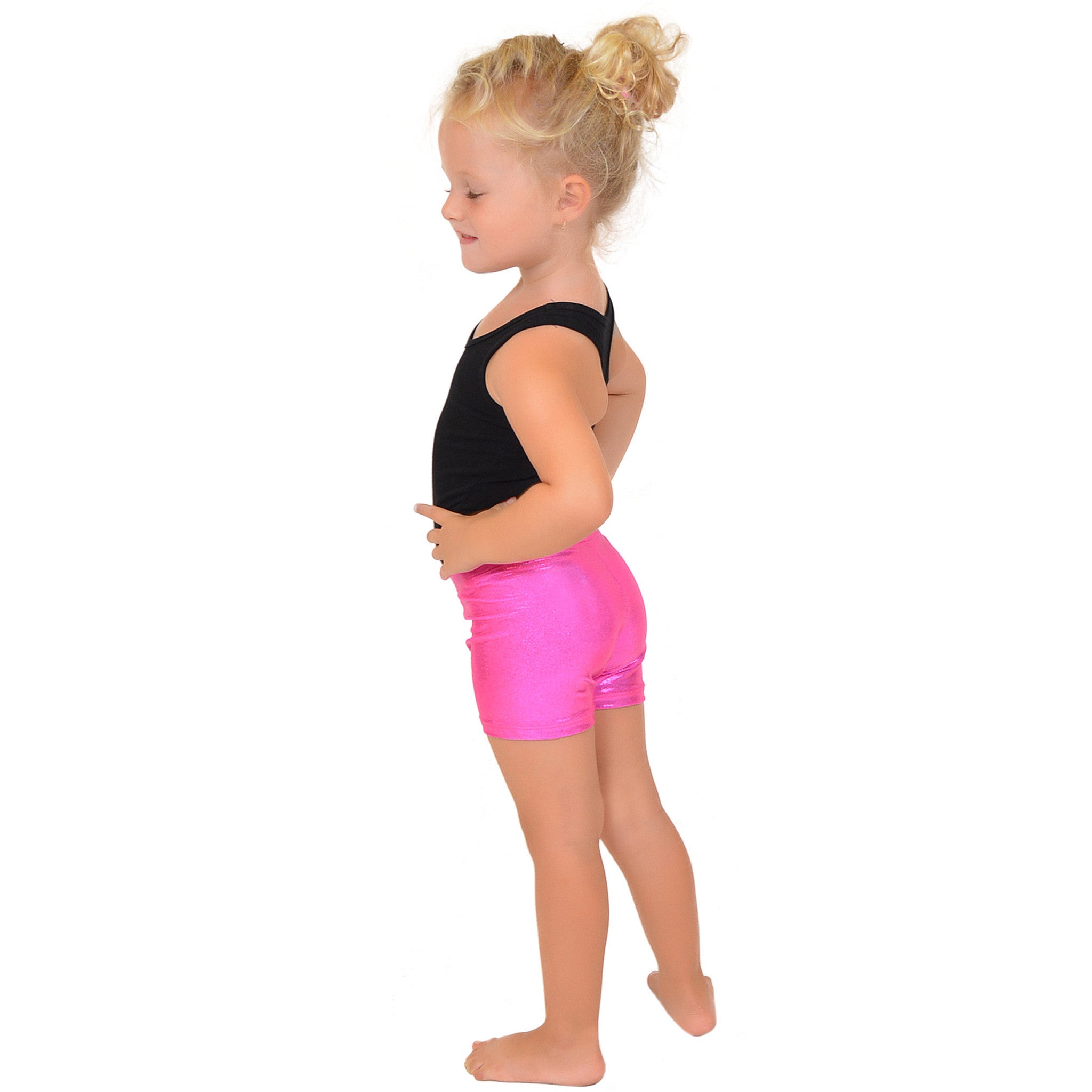 Teamwear Mystique Metallic Booty Shorts