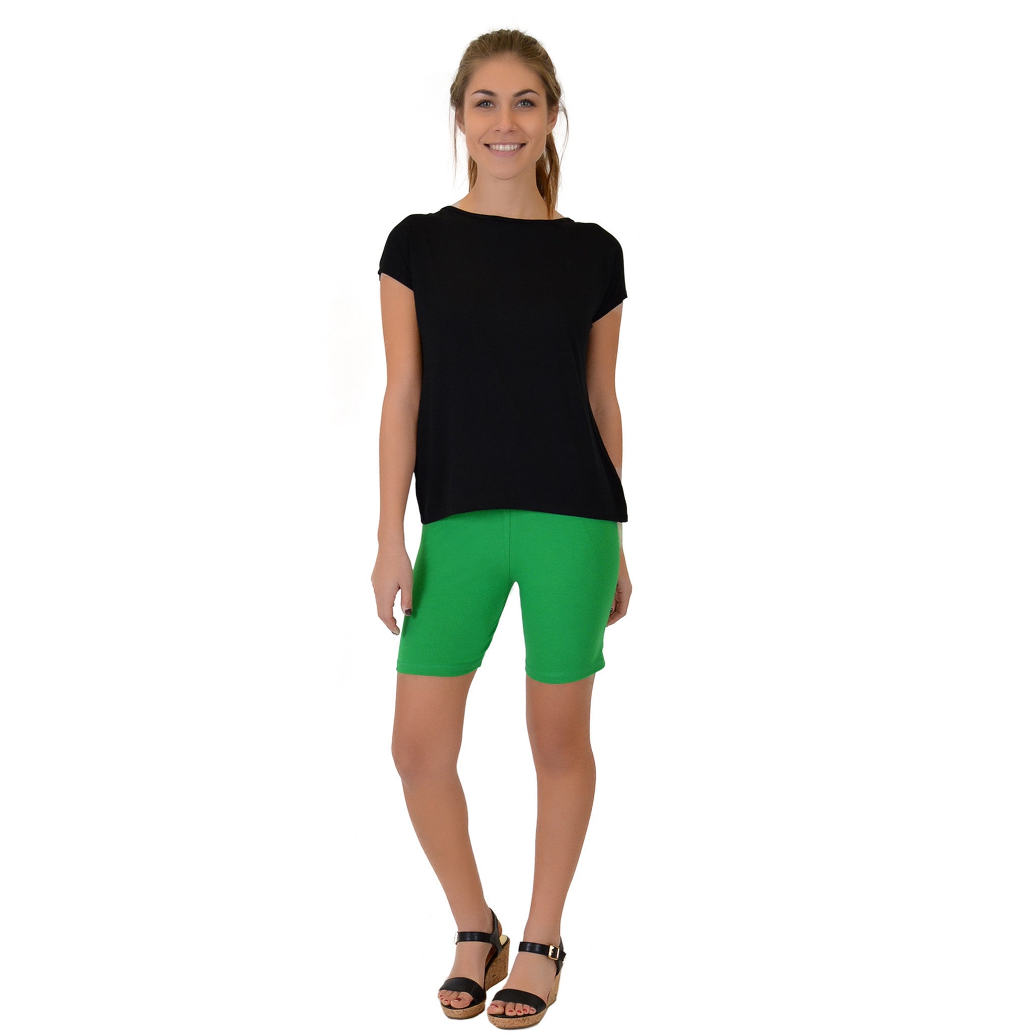 Teamwear Cotton Biker Shorts 3
