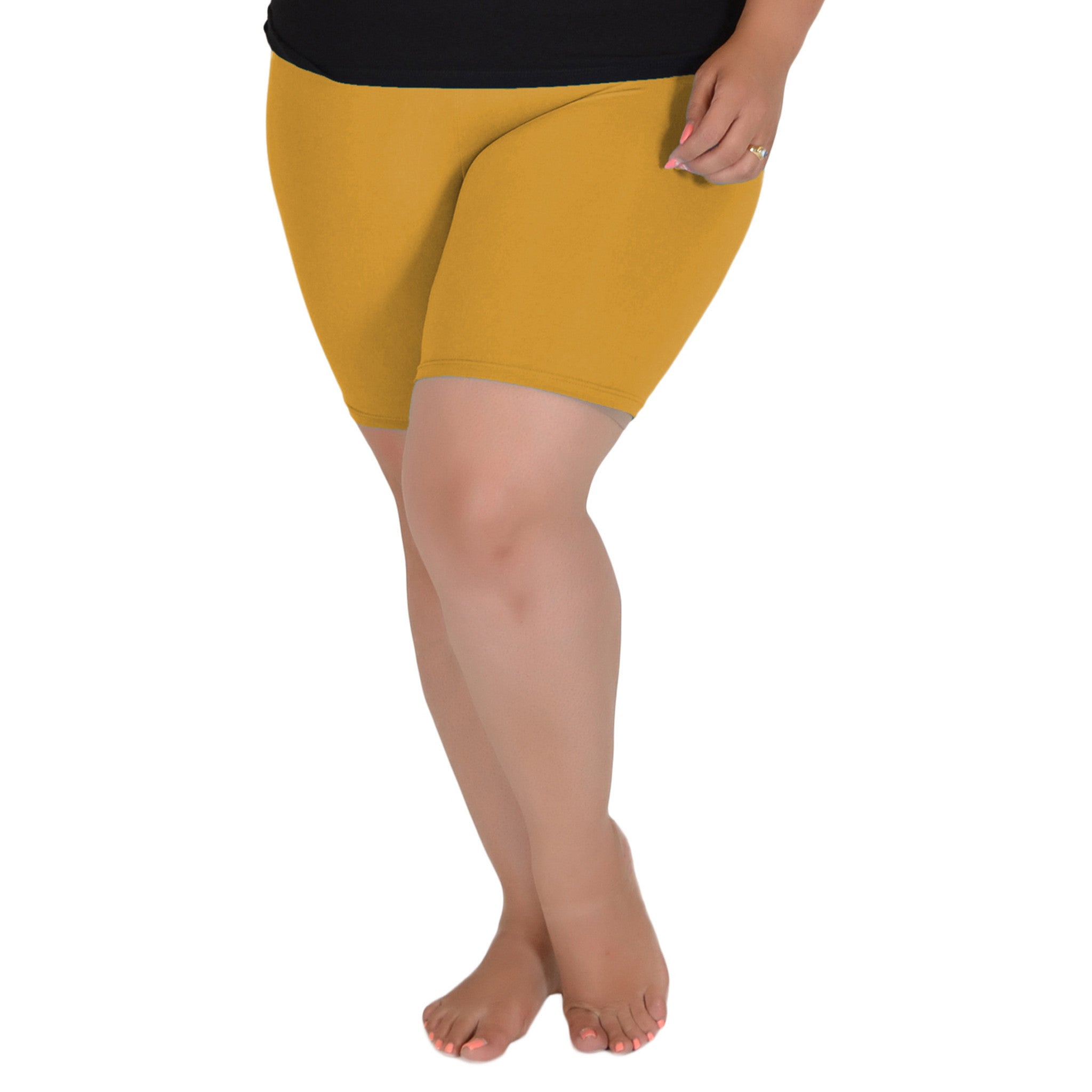 Teamwear Cotton Biker Shorts 2