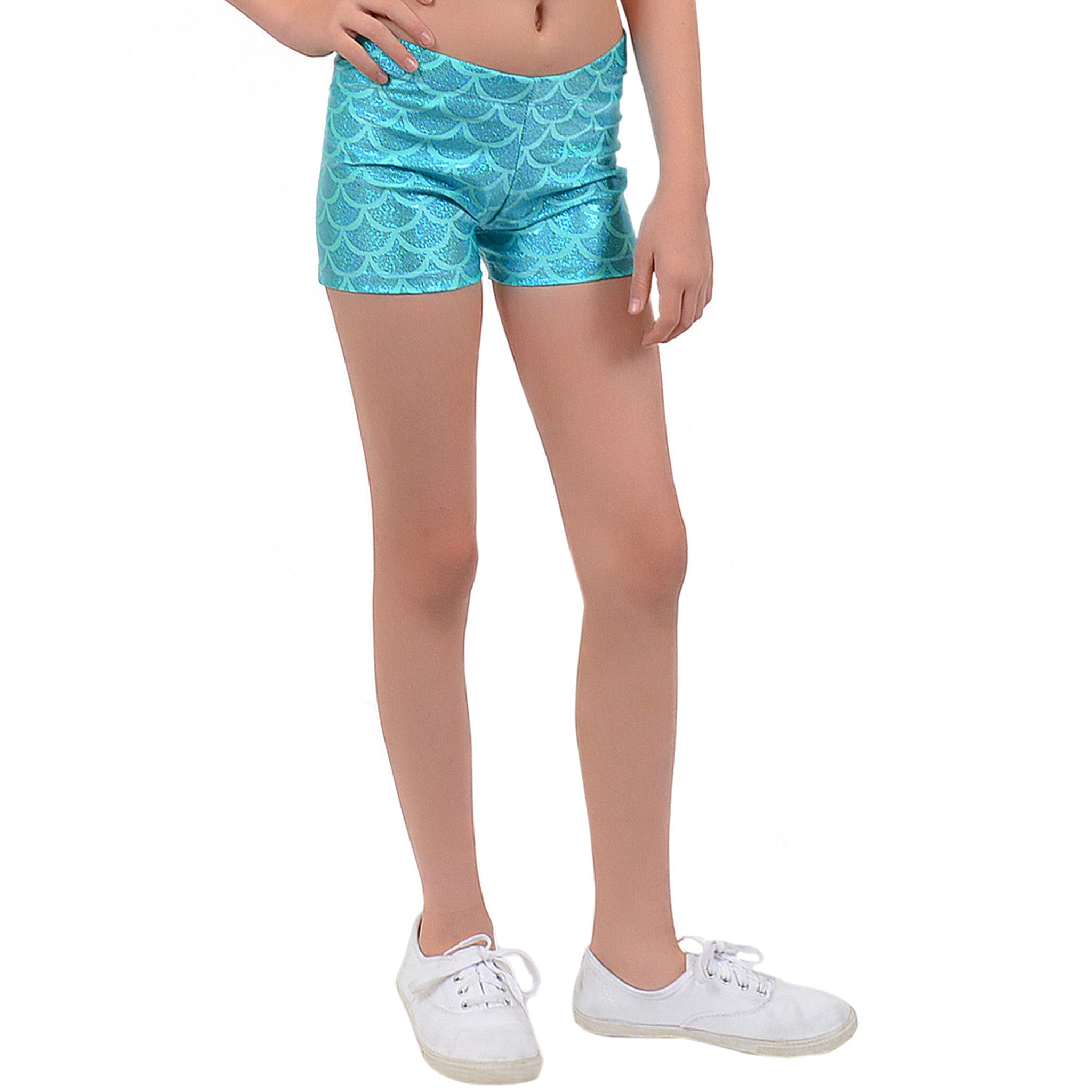 Teamwear Mystique Metallic Booty Shorts