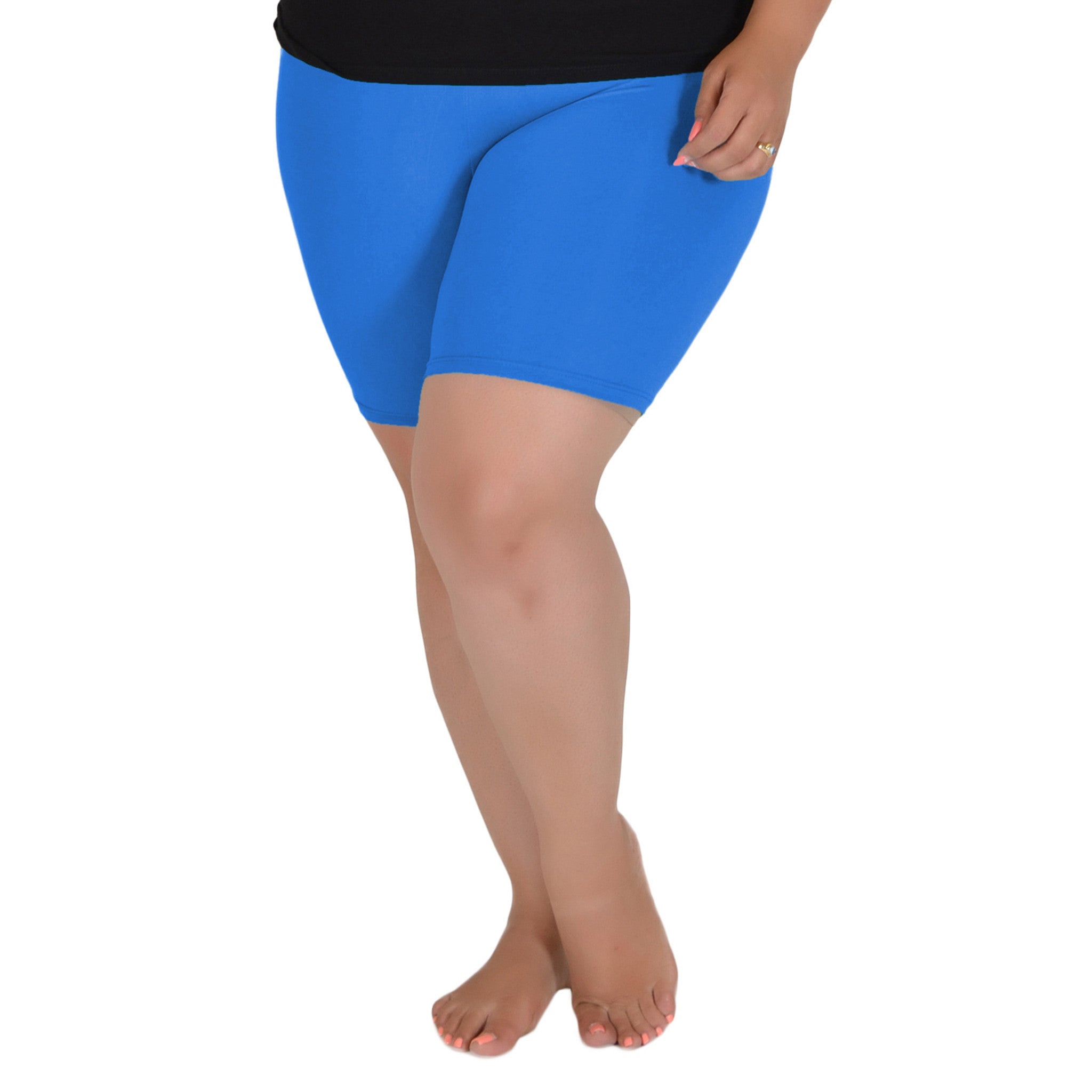 Teamwear Cotton Biker Shorts 2