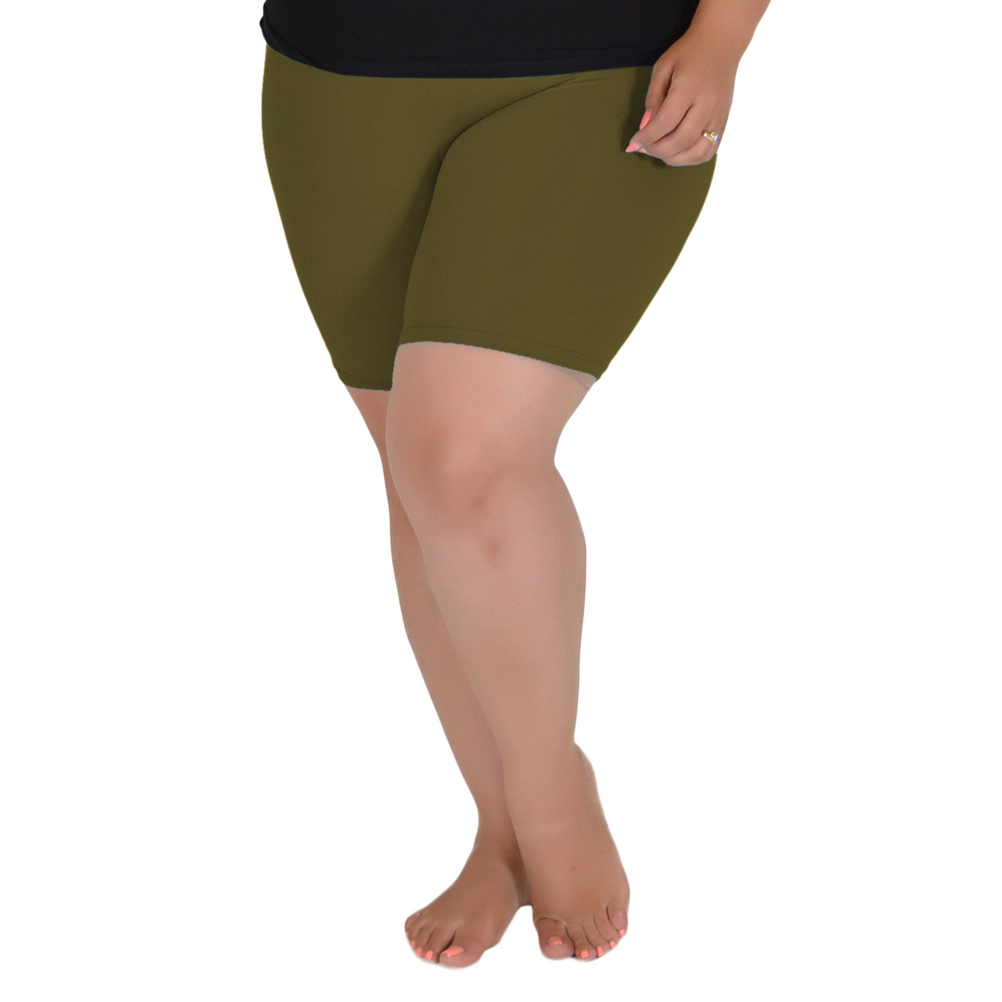 Teamwear Cotton Biker Shorts 2