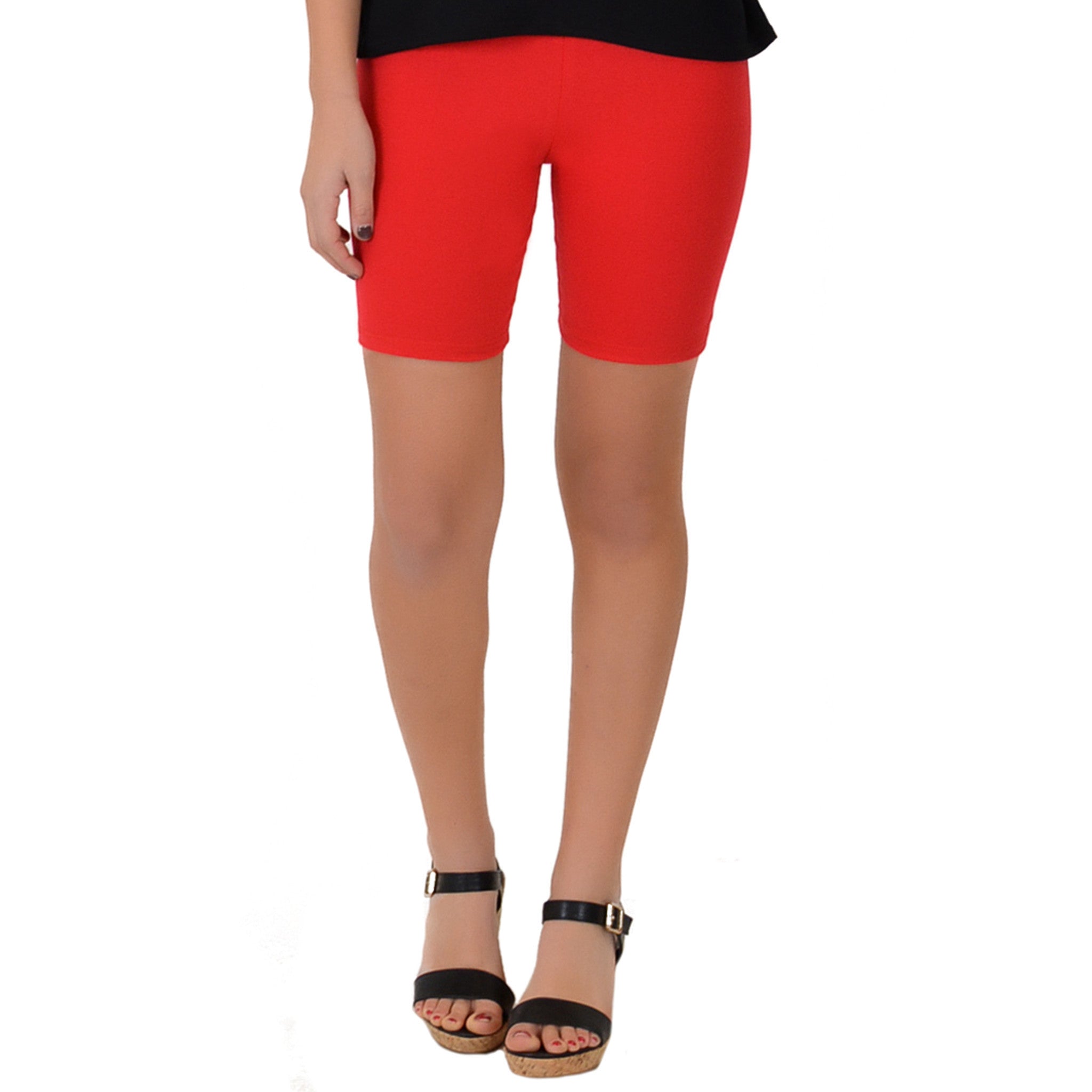 Teamwear Cotton Biker Shorts 1