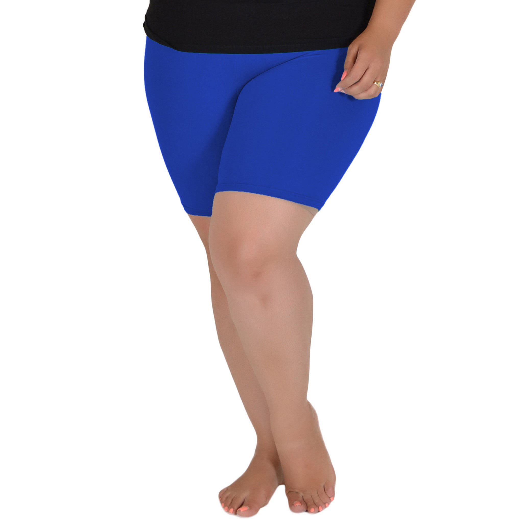 Teamwear Cotton Biker Shorts 3