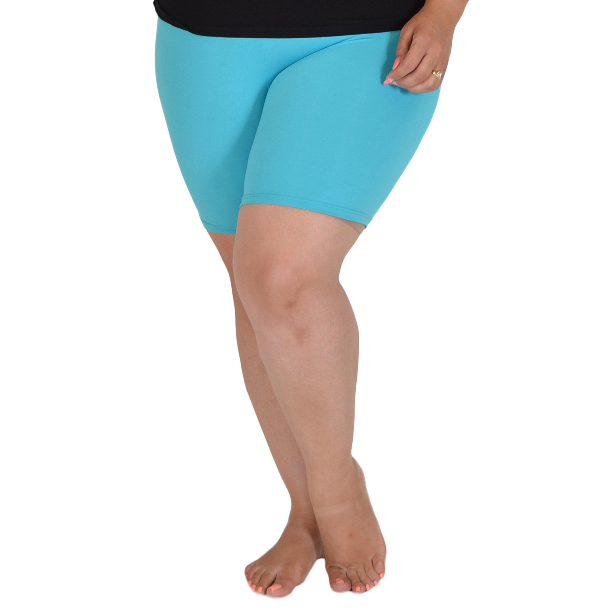 Teamwear Cotton Biker Shorts 3