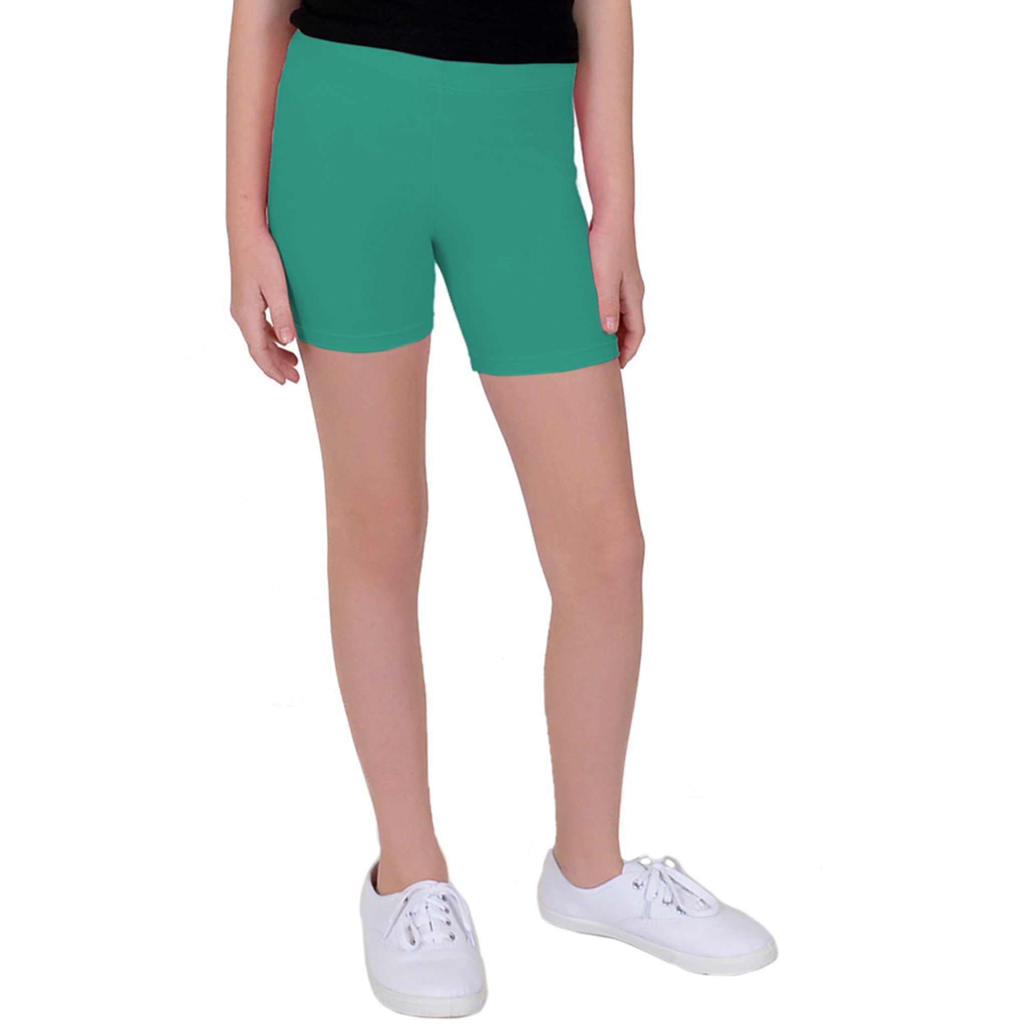 Teamwear Cotton Biker Shorts 1