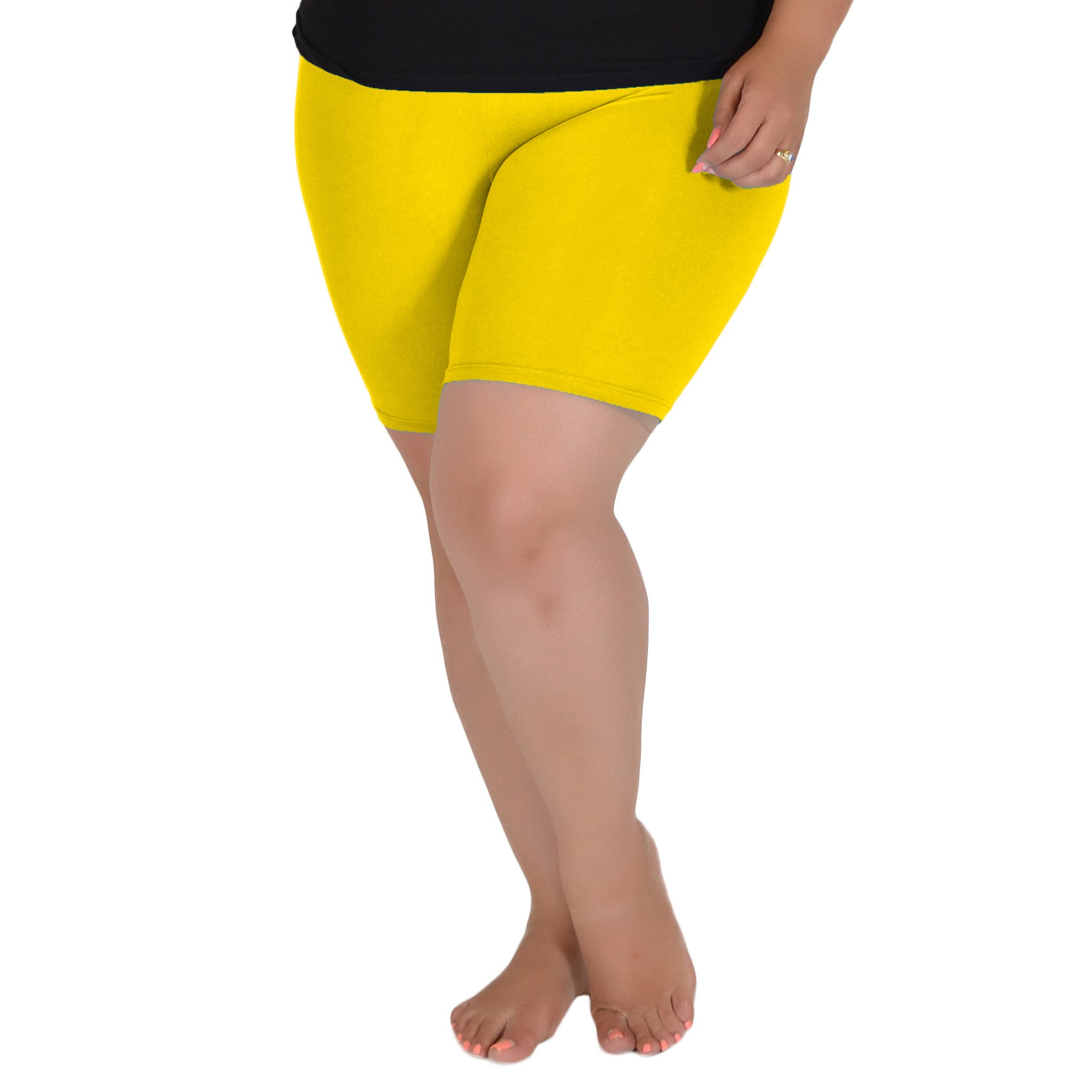 Teamwear Cotton Biker Shorts 3