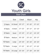Girl's A-Line Midi Skirt with Built-in Shorts
