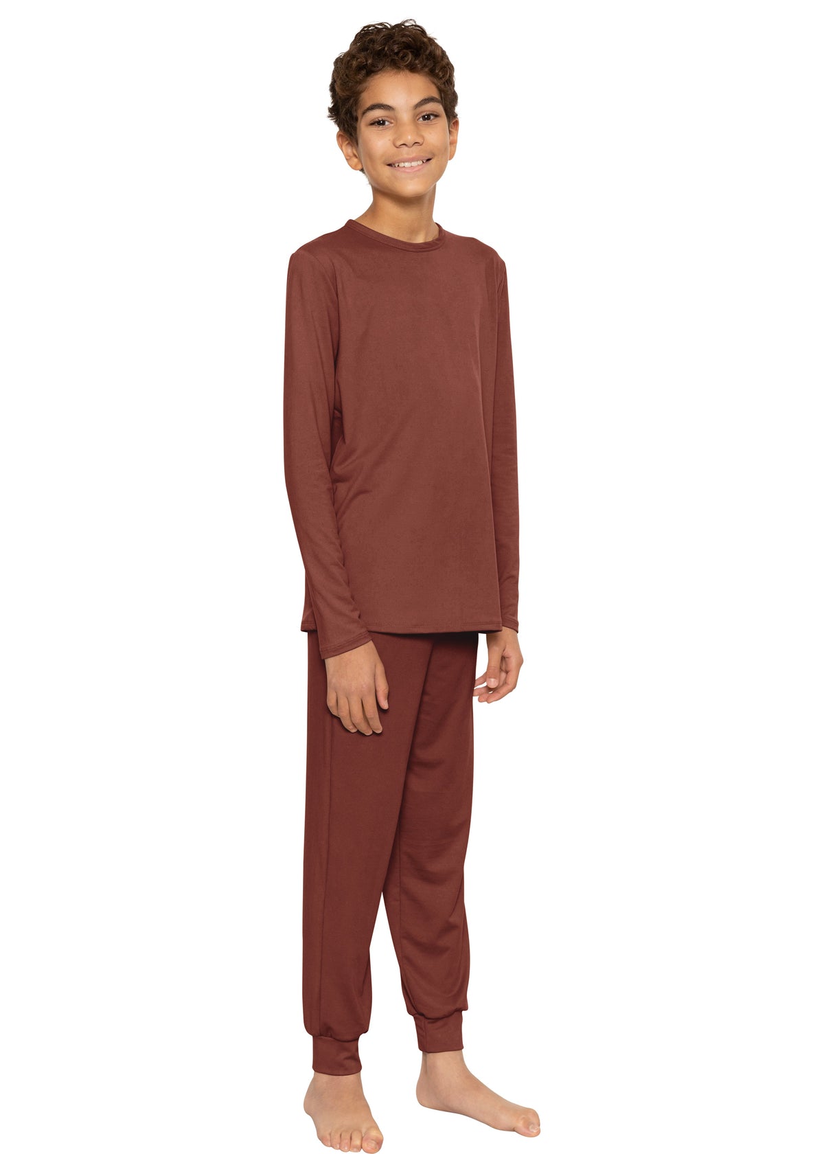 Youth Boys' Oh So Soft Jogger Set with Long Sleeve Crew Neck Top