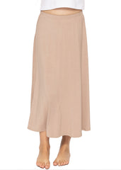 Youth Girl's Flowy A-Line Skirt Ankle Length