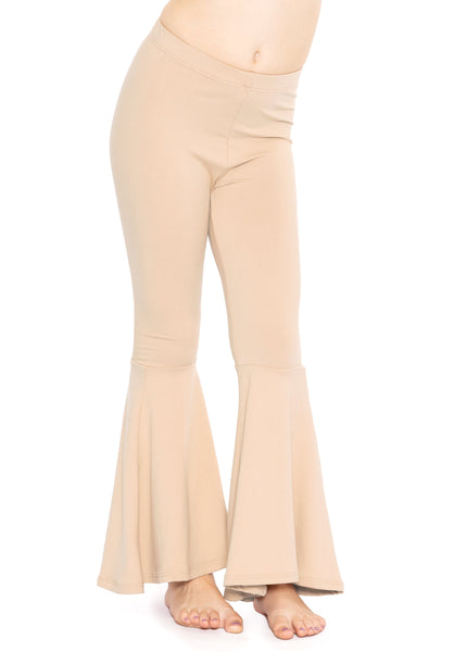 Girl's Stretch Bell Bottoms Flare Pants