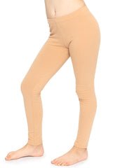 Girl's Cotton Footless Leggings