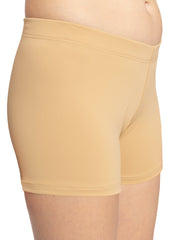 Girl's Nylon Spandex Stretch Booty Shorts