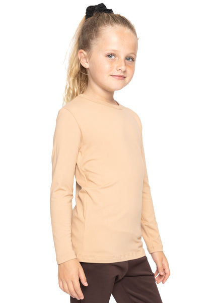 Youth Girls Oh So Soft Long Sleeve Crew Neck Top