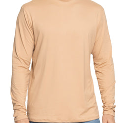 Men's Oh So Soft Mock Neck Long Sleeve Shirt Perfect for Casual Wear, Stylish, Classic Fit