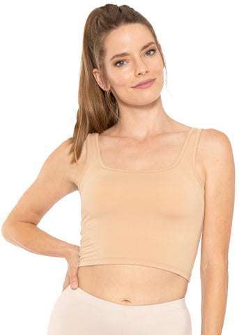 Women's Oh So Soft Cropped Tank Top