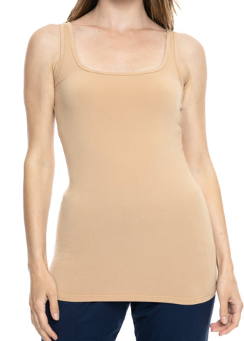 Women's Oh So Soft Long Length Tank Top