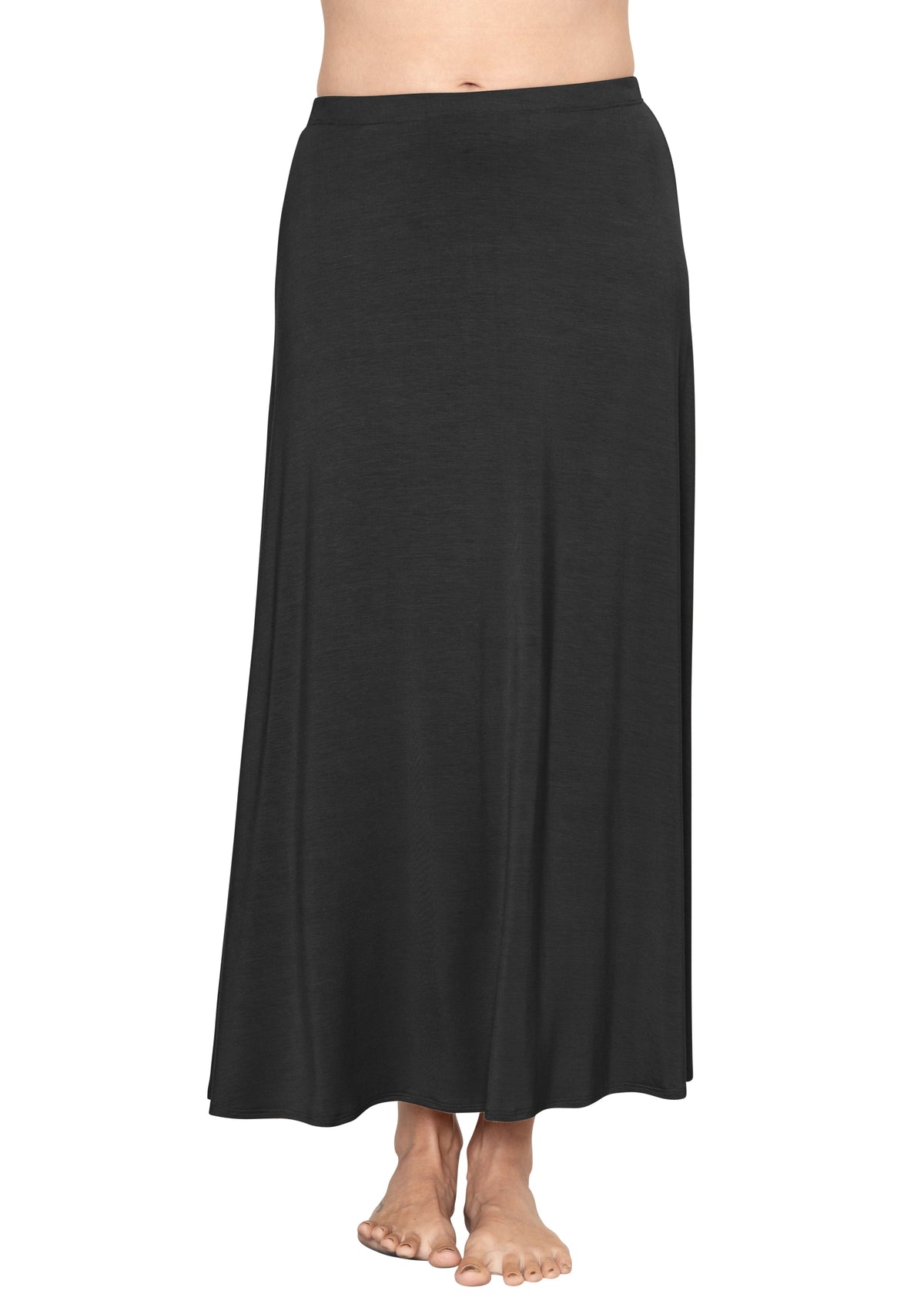 ANKLE Length A-Line Flowy Skirt | Comfortable Clothes for Women | Small - 5X
