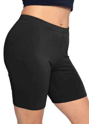 Women's and Plus Oh So Soft Biker Shorts