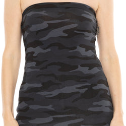 Women's & Plus Long Length Tube Top