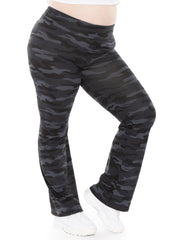 Women's Foldover Plus Size Yoga Pants