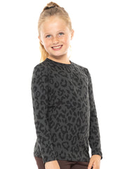 Youth Girl's Oh So Soft Long Sleeve Crew Neck Top Prints