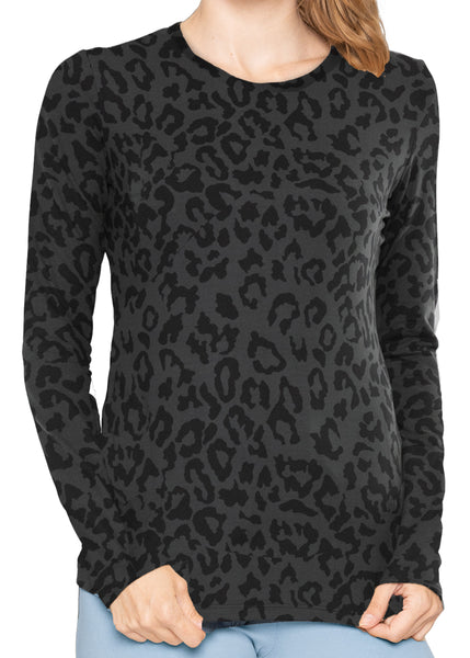 Women's and Plus Oh So Soft Long Sleeve Crew Neck Top