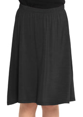 Youth Girl's Flowy A-Line Skirt Knee Length