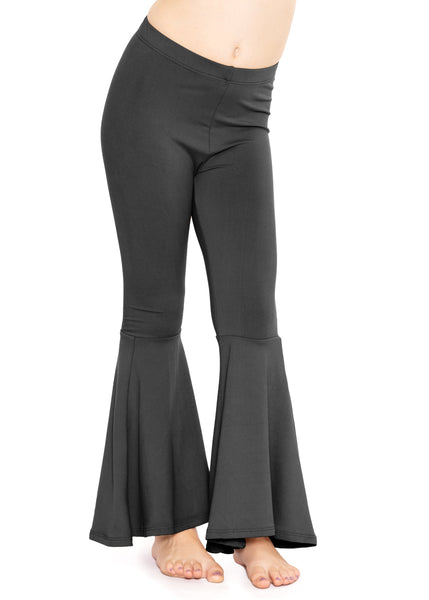 Girl's Stretch Bell Bottoms Flare Pants