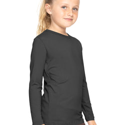 Youth Girls Oh So Soft Long Sleeve Crew Neck Top