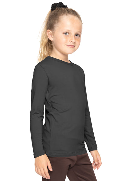 Youth Girls Oh So Soft Long Sleeve Crew Neck Top