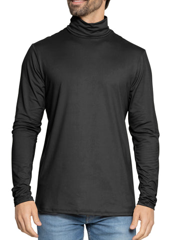 Men’s Oh So Soft Luxe Long Sleeve Stretch Turtleneck