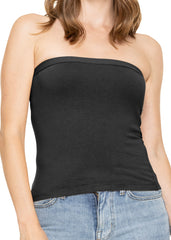 Women's & Plus Mid Length Tube Top