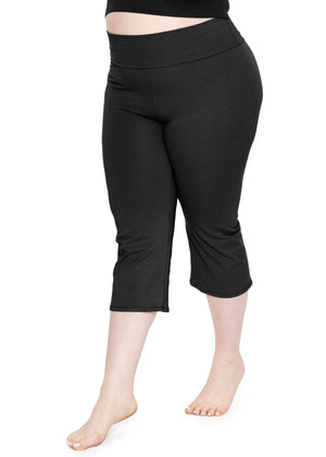 Women's and Plus Size Capri Yoga Pants