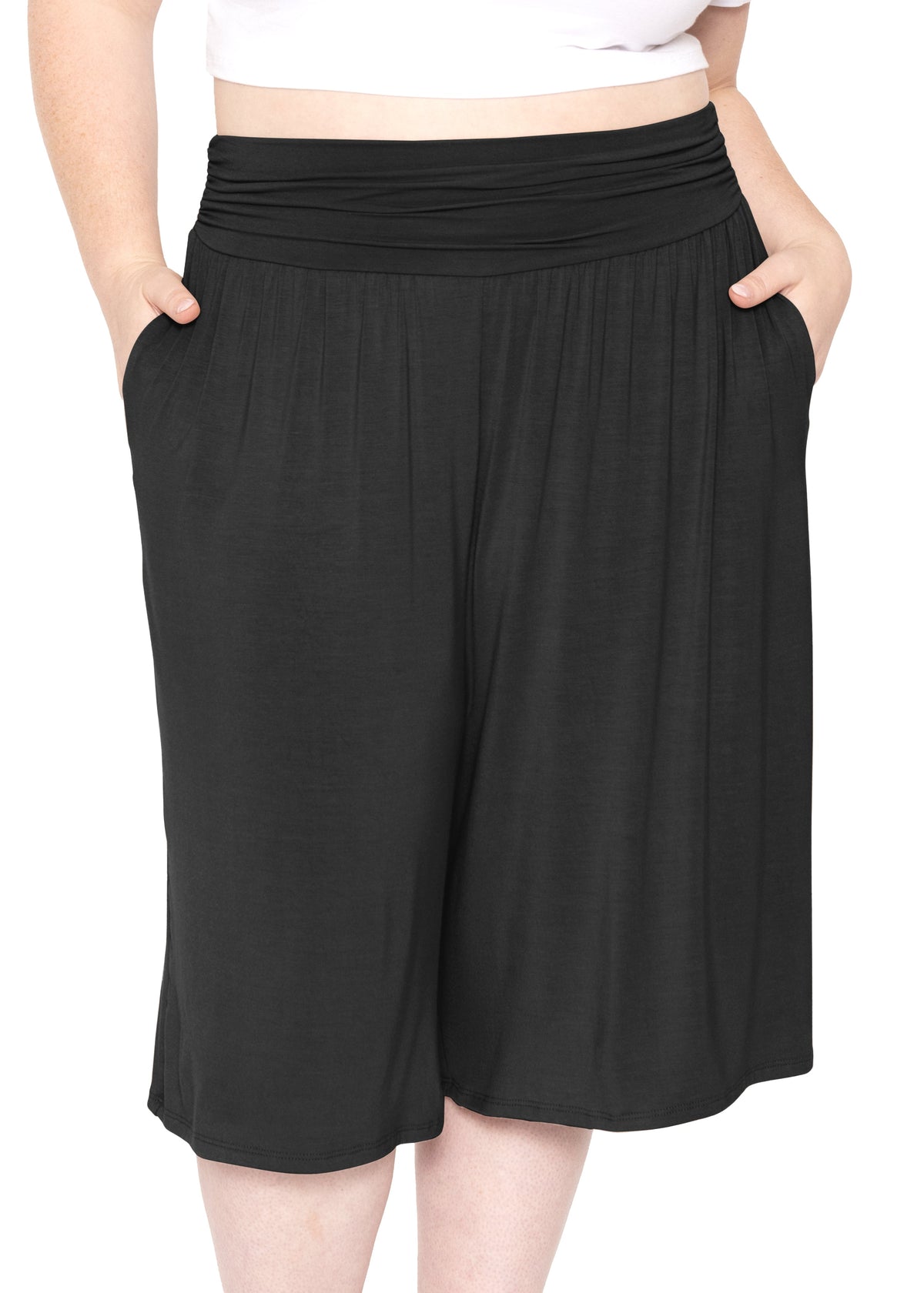 Women's Straight Leg and Flowy Gaucho Pants with Pockets