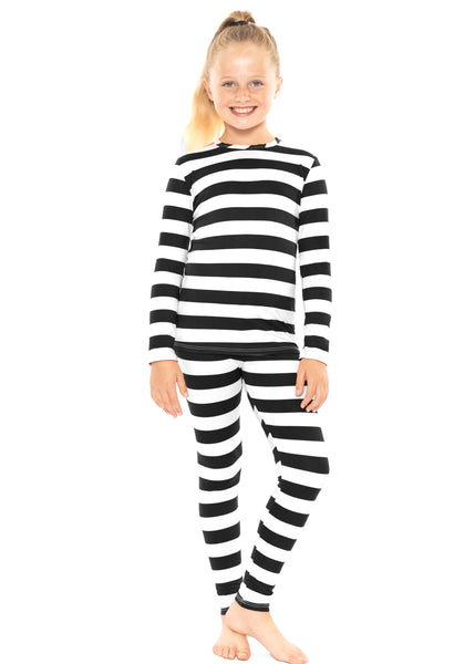 Oh So Soft Youth Girl's Long Sleeve Crew and Leggings Set, Includes Top and Bottom PRINTS