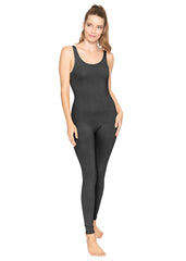 Women's Regular and Plus Size Cotton Tank Unitard