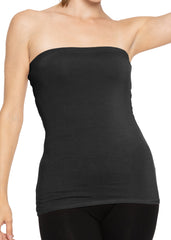 Women's & Plus Long Length Tube Top