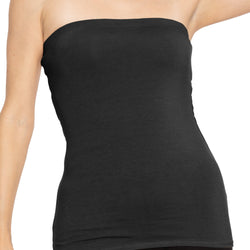 Women's & Plus Long Length Tube Top